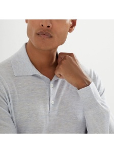 Brunello Cucinelli T-shirts and Polos Clear Blue - Img 2