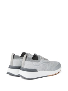 Brunello Cucinelli Techno cotton knit runners - Img 3