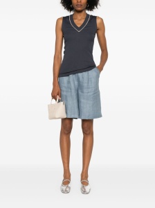 Brunello Cucinelli Top Blue - Img 4
