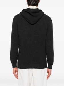 Brunello Cucinelli Zip-up hooded cardigan - Img 2