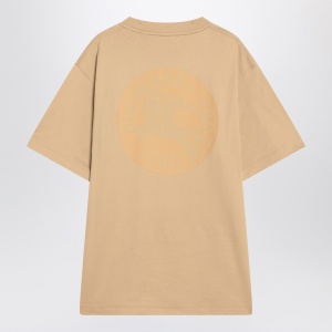 Burberry Beige short-sleeved T-shirt with EKD print - Img 2