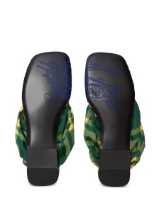 Burberry check pool flat slides - Img 3