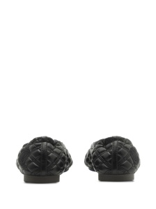 Burberry leather sadler ballerinas - Img 3