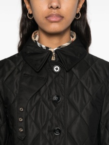 Burberry Tailored jacket with quilted high collar - Img 2