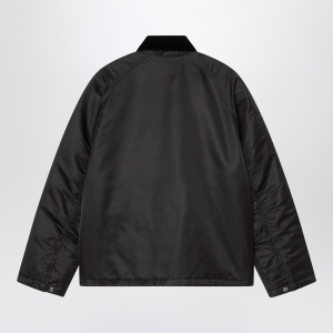 Carhartt WIP Alumni Chore Coat jacket in black nylon - Img 2