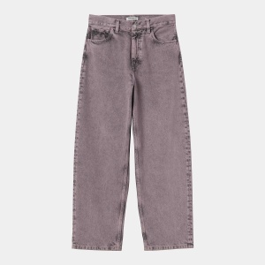 Carhartt WIP Brandon Pant trousers in black/hydrangea