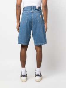 CARHARTT WIP MAIN Shorts Blue - Img 4