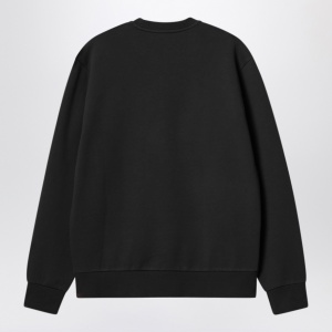 Carhartt WIP Script Embroidery Black Sweatshirt - Img 2