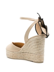 Castañer Castaner Flat shoes Beige - Img 3