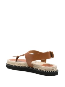 Castañer Castaner Sandals Leather Brown - Img 2
