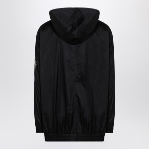 Champion x Rick Owens Lightweight black zip jacket in nylon - Img 2