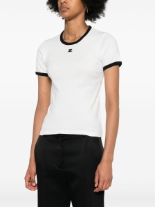 COURREGES PRE T-shirts and Polos White - Img 3