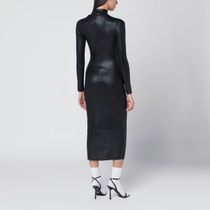 Diesel Black shiny M-Zary dress - Img 2