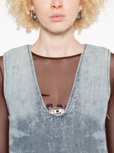 Diesel Dresses Clear Blue - Img 4