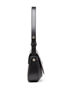 Diesel Play-Semi gloss leather shoulder bag - Img 4