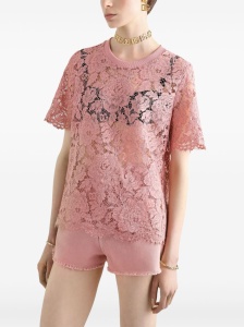 Dolce & Gabbana corded lace short sleeved T-shirt - Img 4