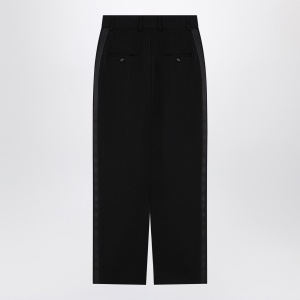 Dolce & Gabbana Dolce&Gabbana Black gabardine wool pencil skirt - Img 2