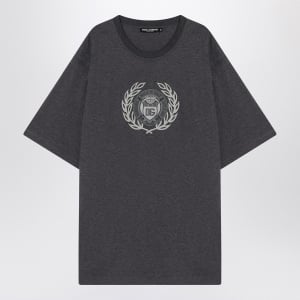 Dolce & Gabbana Dolce&Gabbana Gray cotton T-shirt with print