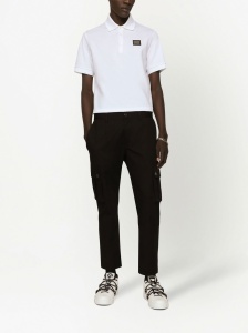 Dolce & Gabbana Logo cotton polo shirt - Img 4