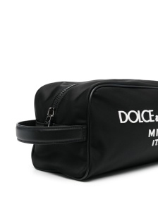 Dolce & Gabbana Nylon toiletry bag with rubberized logo - Img 4