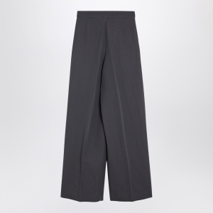 Dries Van Noten Taupe wool-blend wide trousers - Img 2