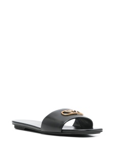 EMPORIO ARMANI EXCLUSIVE Emporio Armani Nappa-leather sandals with eagle plate - Img 4