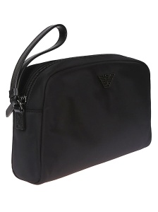 Emporio Armani Logo nylon beauty-case - Img 3