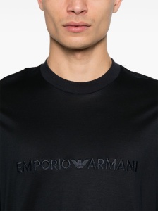 Emporio Armani logo-patch T-shirt - Img 3
