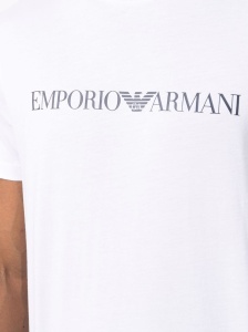 Emporio Armani logo-print cotton T-Shirt - Img 3