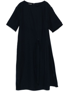 Emporio Armani Short dress with side knot