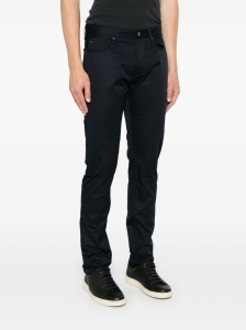 Emporio Armani Slim-fit jeans with logo badge - Img 3