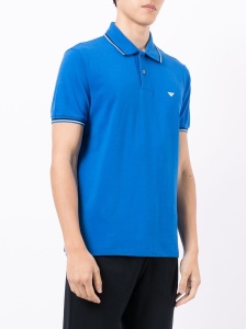Emporio Armani T-shirts and Polos Blue - Img 4