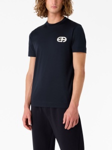 Emporio Armani T-shirts and Polos Blue - Img 4