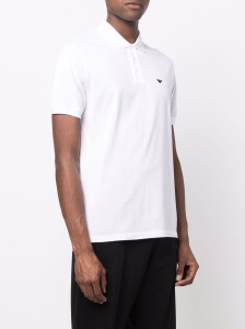 Emporio Armani T-shirts and Polos White - Img 3
