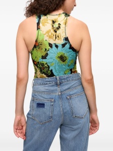 Ganni floral-print Bodysuit - Img 4