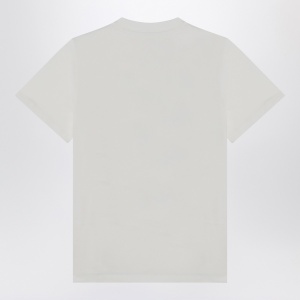 GANNI Ivory T-shirt with grape print - Img 2