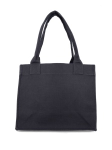Ganni Large shopper bag with logo - Img 4