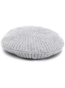 Ganni Ribbed wool hat