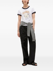GANNI T-shirts and Polos White - Img 3