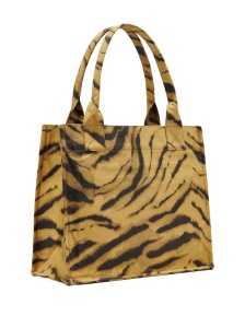 Ganni Zebra Print Large Tote - Img 3