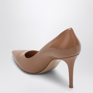 Gianvito Rossi Gianvito 85 pumps in caramel-coloured leather - Img 2