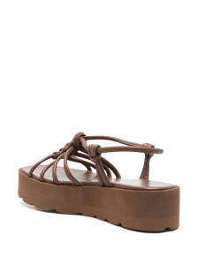 Gianvito Rossi Sandals Leather Brown - Img 4