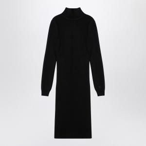 Givenchy Black wool-blend turtleneck dress