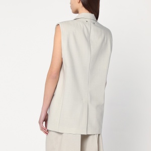 Golden Goose Single-breasted vest in wool blend - Img 2