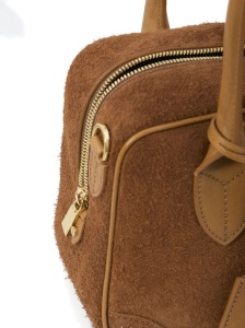 Golden Goose Vita zip-top leather tote bag - Img 3