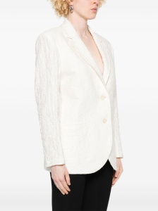 Harris Wharf London crinkled shoulder-pads blazer - Img 4