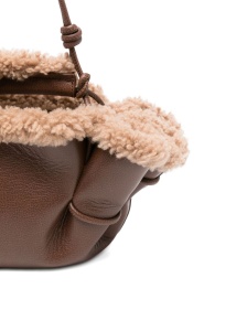 Hereu Leather shearling tote bag - Img 2