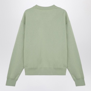 Jil Sander Apple green cotton crew-neck sweatshirt - Img 2