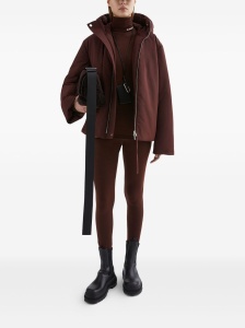 JIL SANDER PLUS Coats Bordeaux - Img 3