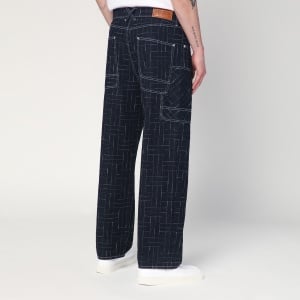 Kenzo Waves blue cargo jeans - Img 2